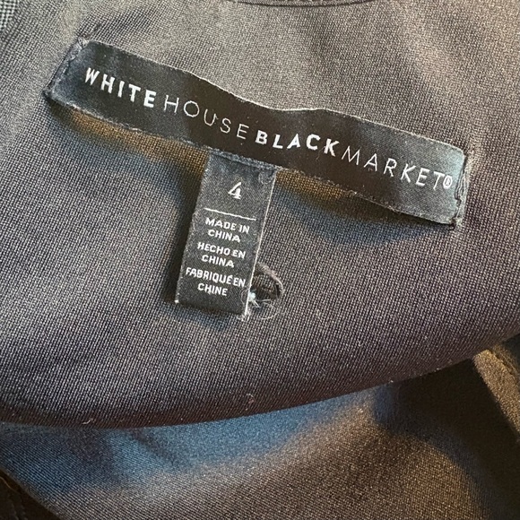 WHITE HOUSE BLACK MARKET Piped Sheath Dress - Picture 4 of 15